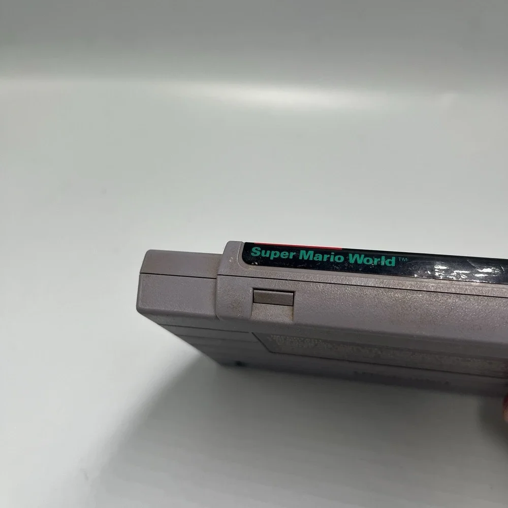 Super Mario World (Super Nintendo Entertainment System, 1991) Authentic Working!